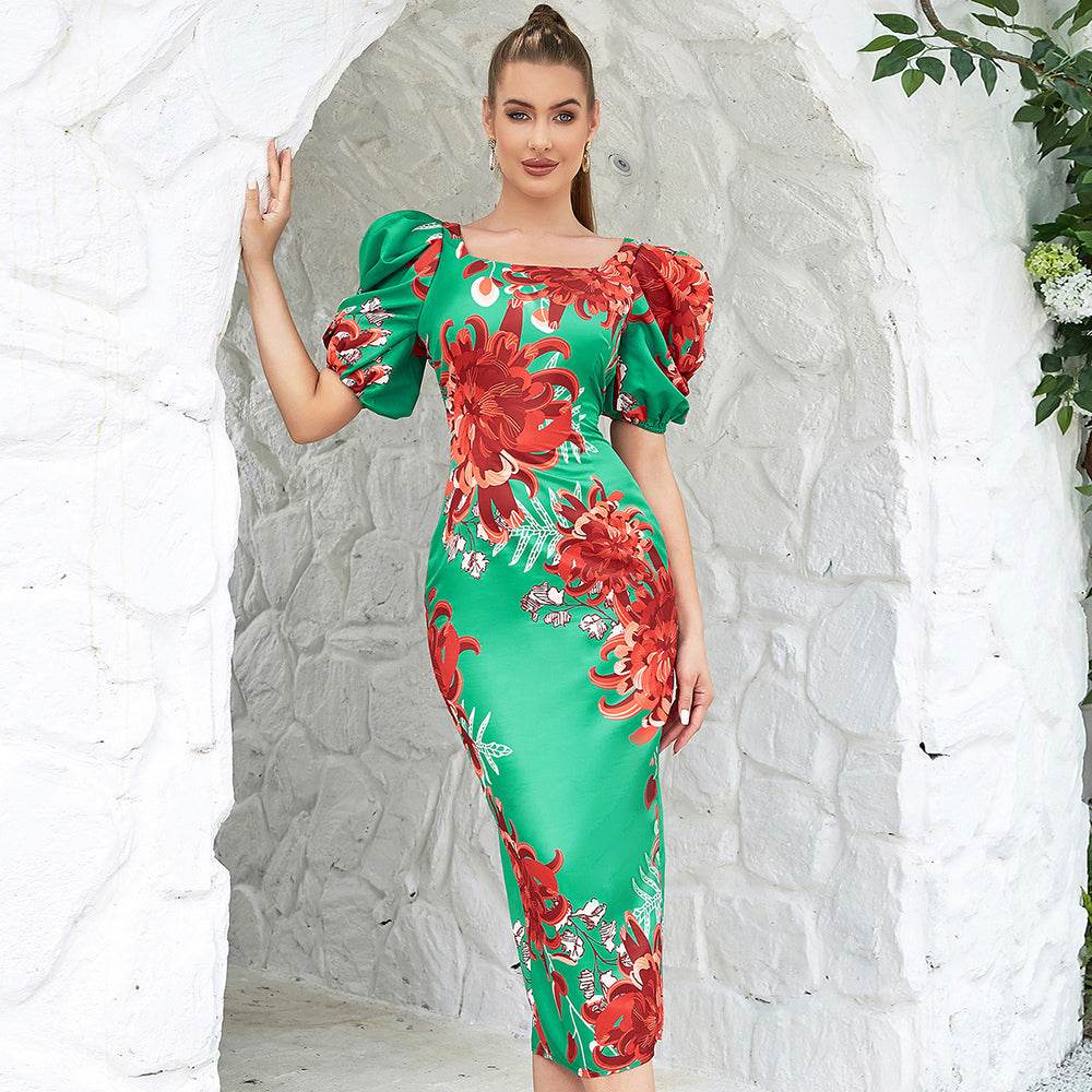 Camille floral dress - REBECATHELABEL