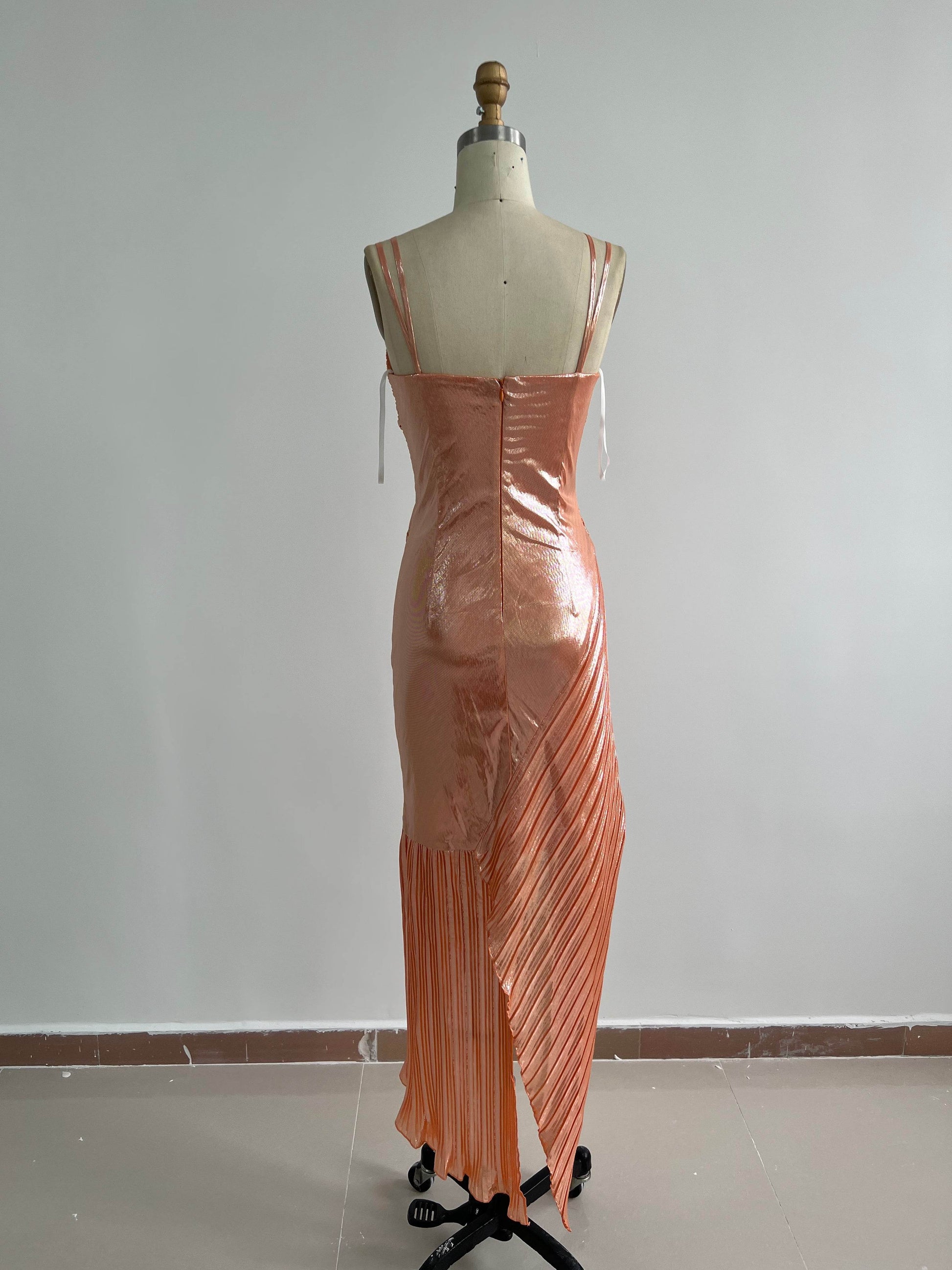 Camille satin dress - REBECATHELABEL