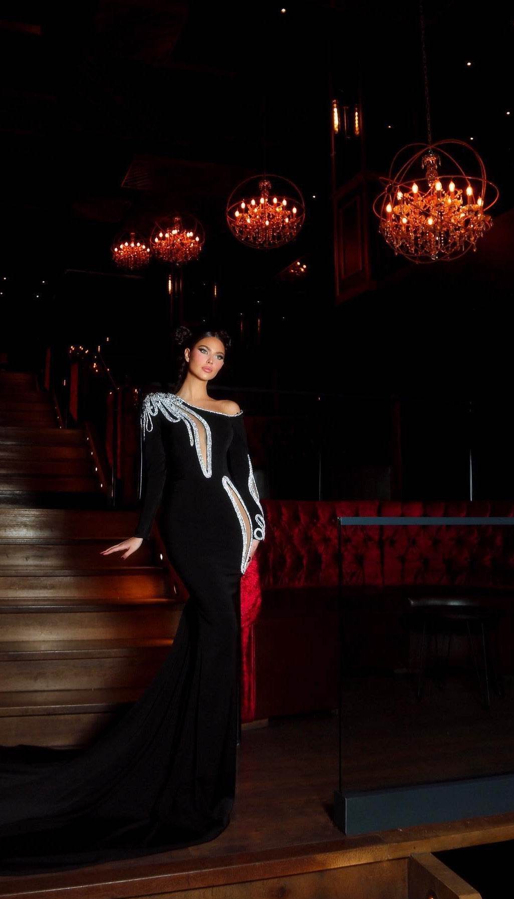 Camille velvet dress - REBECATHELABEL