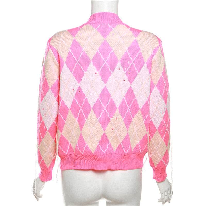 Contrast Tassel Coat High Waist Slim Shorts Set - REBECATHELABEL