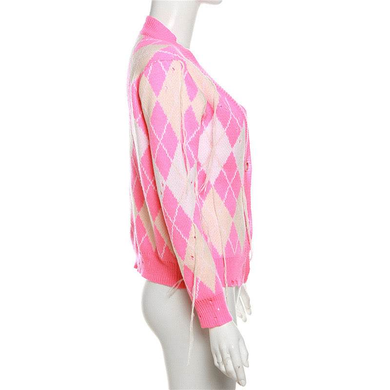 Contrast Tassel Coat High Waist Slim Shorts Set - REBECATHELABEL