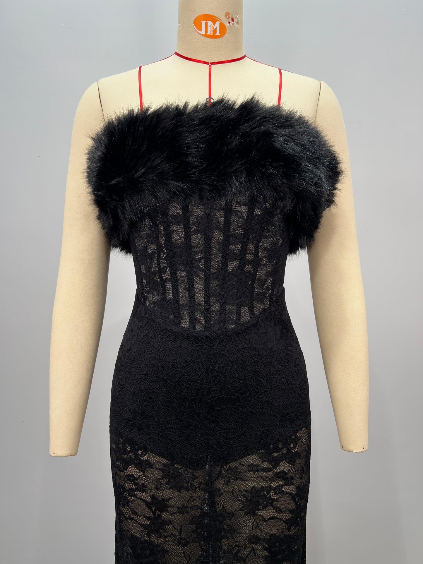 Off The Shoulder Sexy Black Lace Mermaid Long Prom Dress