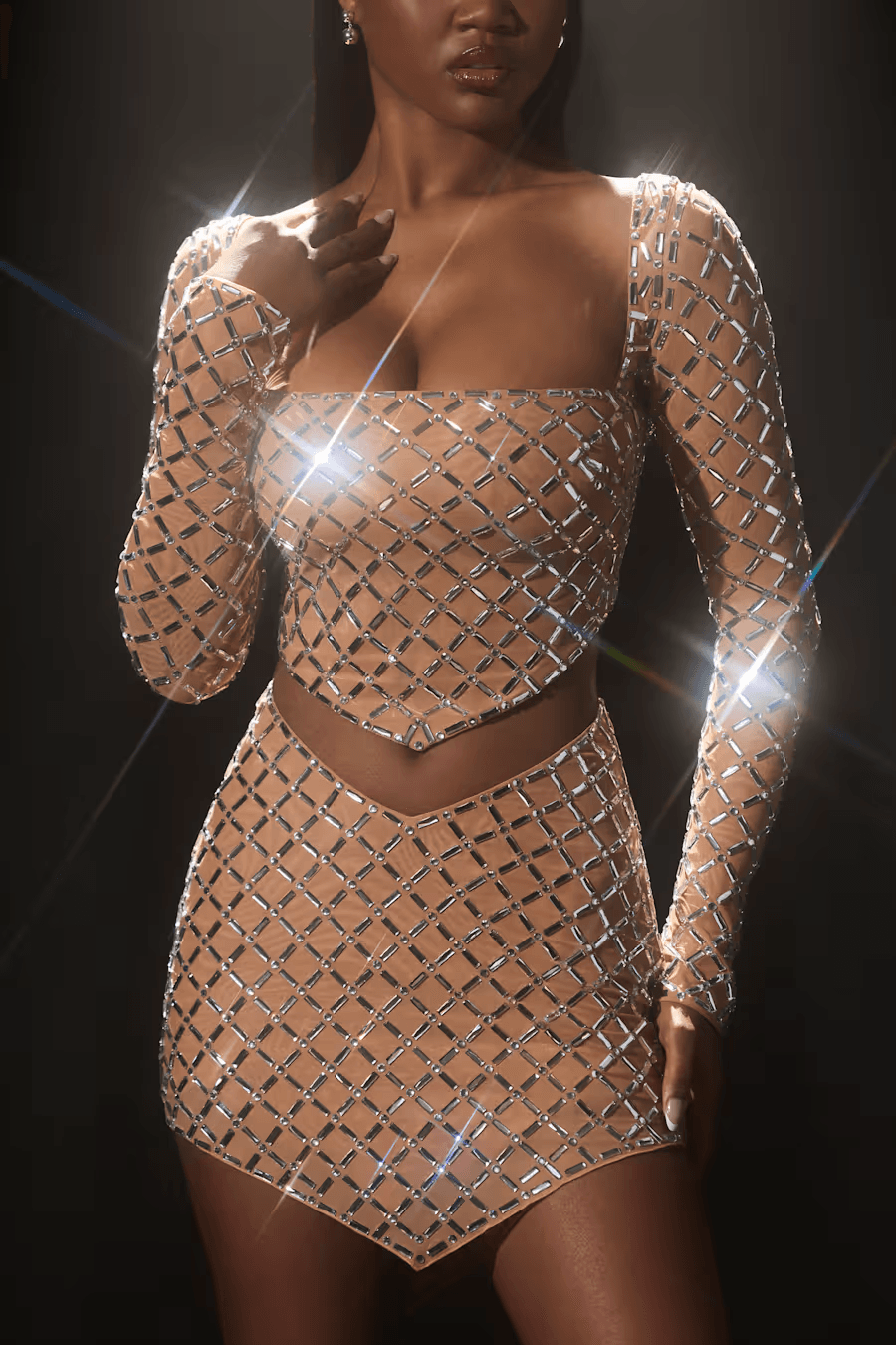 Violet skirt set - REBECATHELABEL