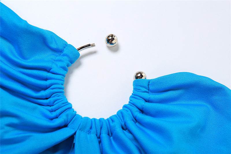 Cropped Tank Top High Waist Hip Bag Skirt Set - REBECATHELABEL