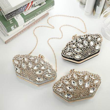 Diamond Evening Bag - REBECATHELABEL