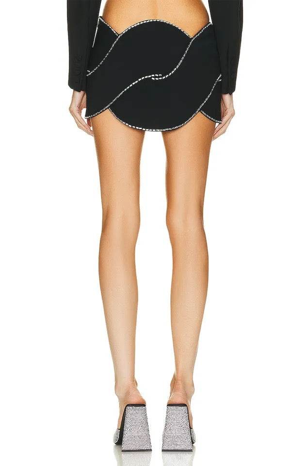 Diamond Hollow cut 2-piece Set - REBECATHELABEL