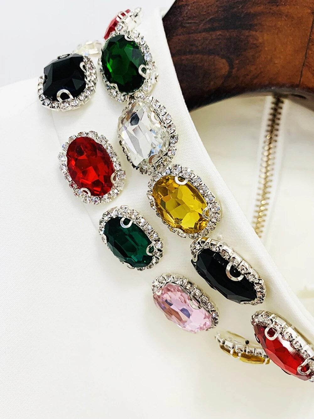 Diamond Round Neck Long Sleeve mini dress - REBECATHELABEL