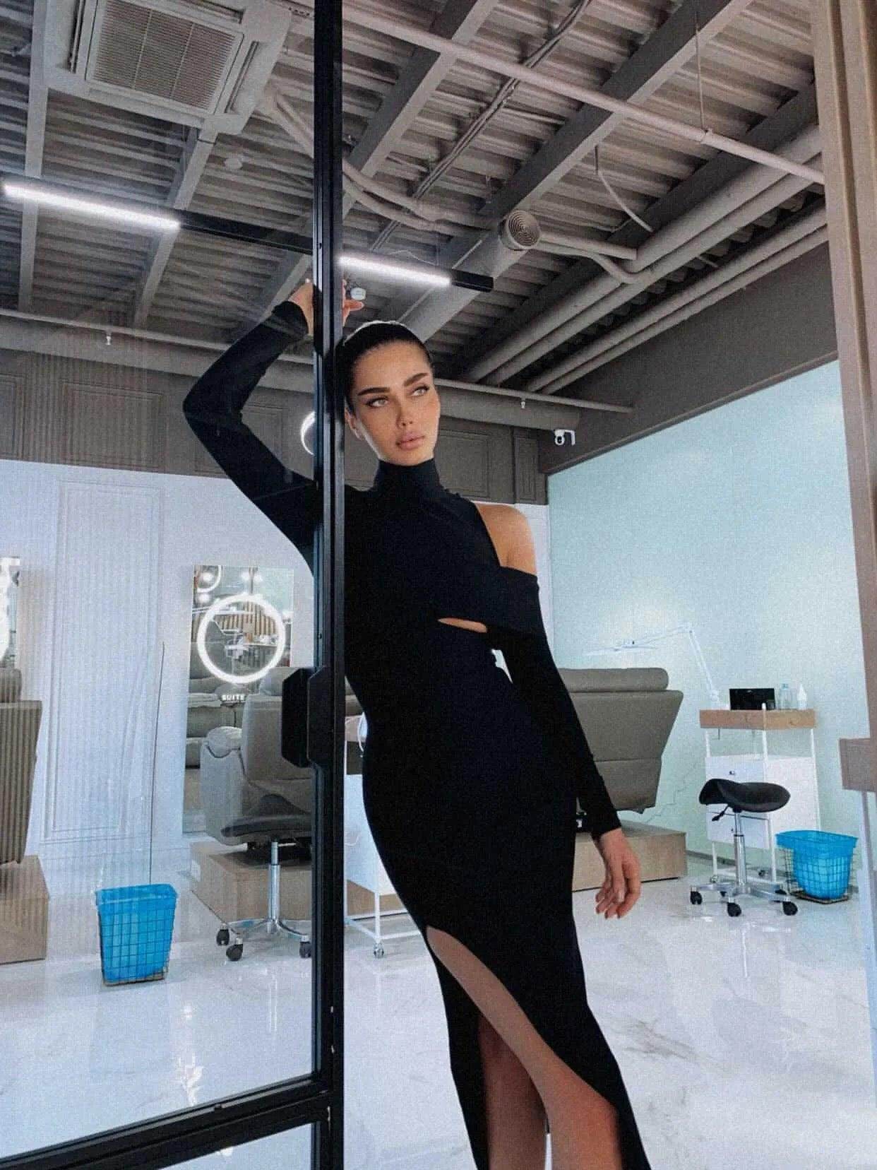 Doing my thing midi dress - REBECATHELABEL