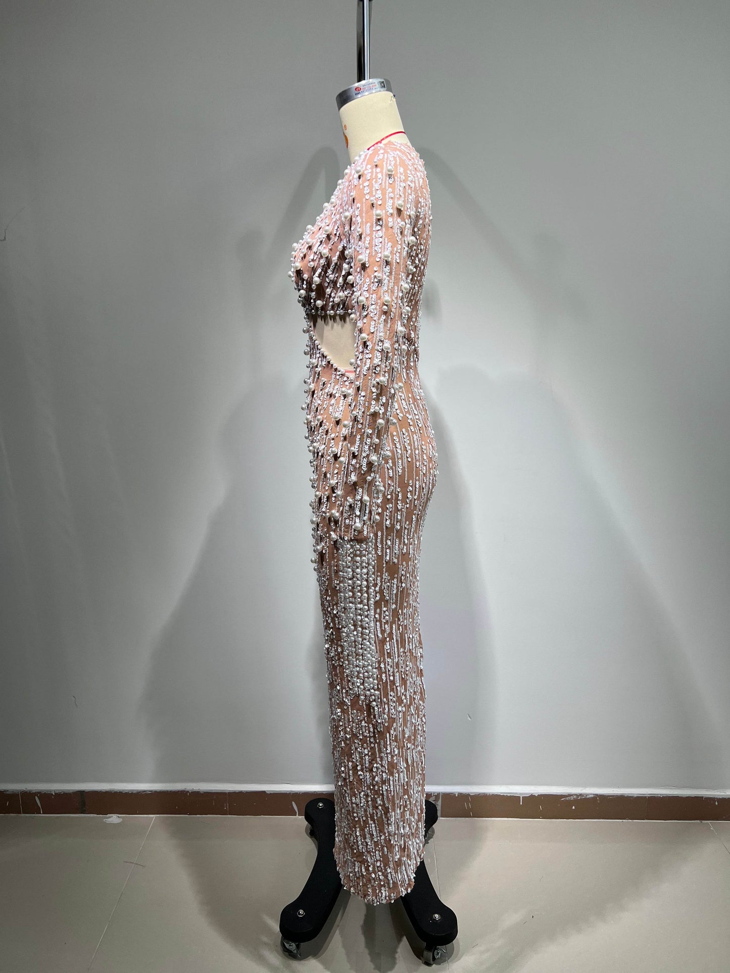 Dolf pearl sequin dress - REBECATHELABEL