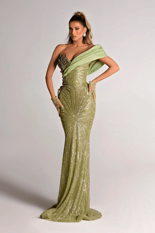 Milan floor length dress - REBECATHELABEL