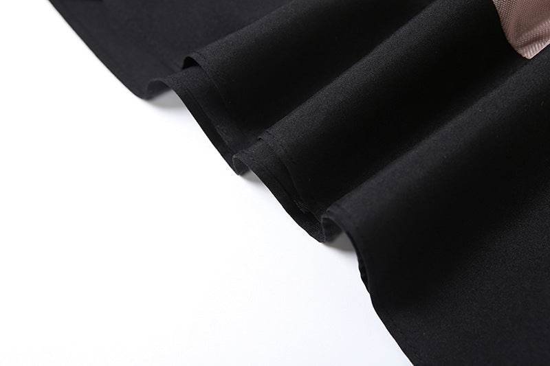 Sexy See through Slim-Fit Irregular Asymmetric Sleeveless Dress - REBECATHELABEL