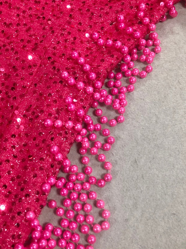 Beaded Mermaid Formal Evening Dress