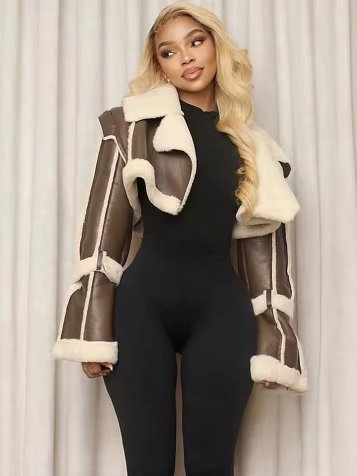 Thickened Warm Double-Sided Short Jacket