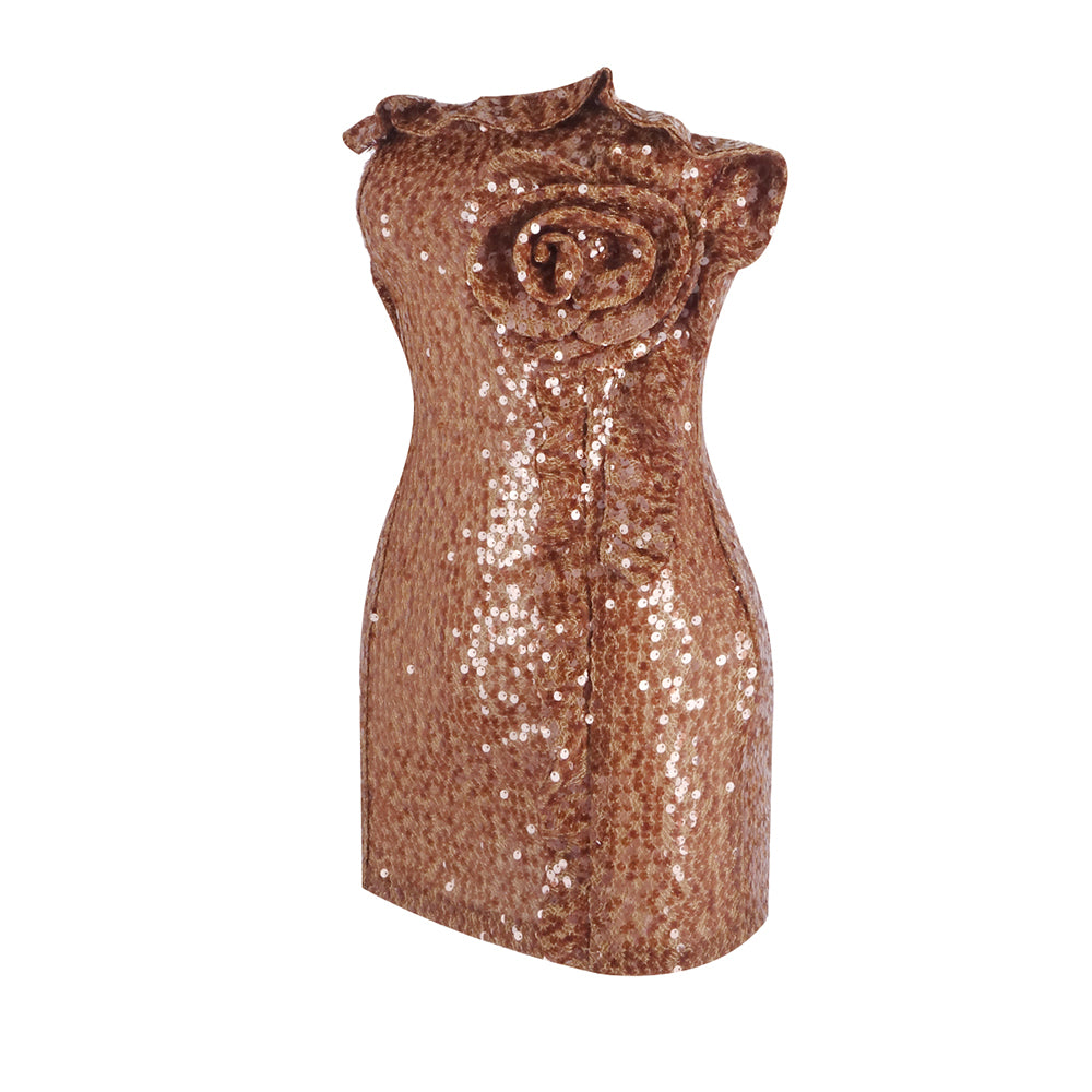 Lala mini sequin dress