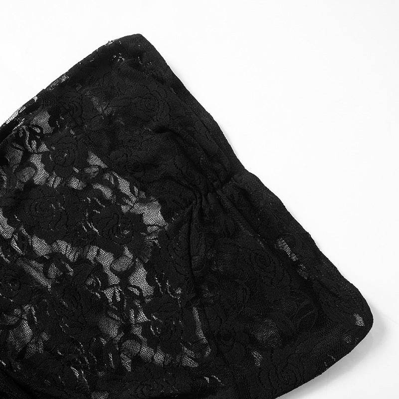 Lace Corset Backless Midi Dress - REBECATHELABEL