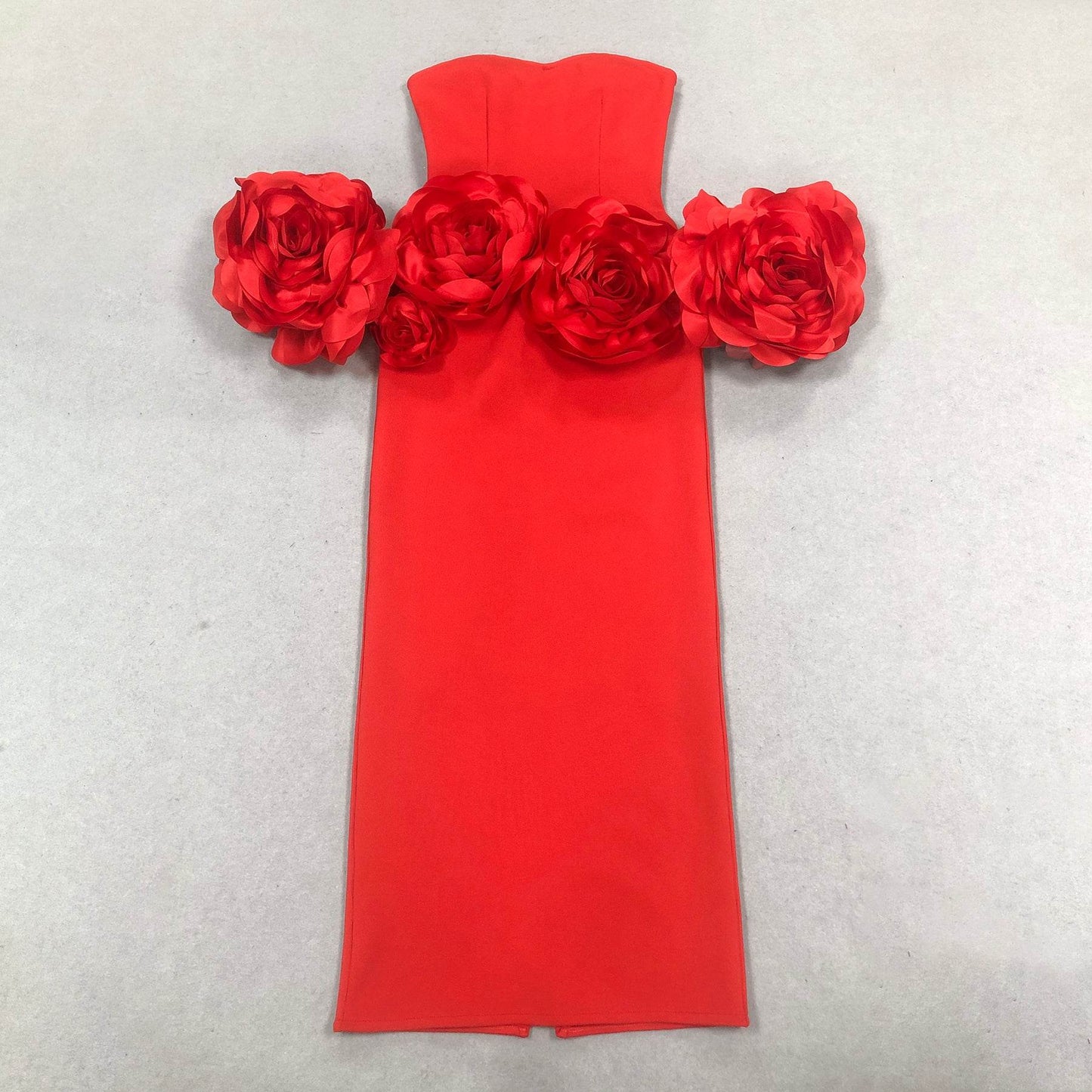 Jenner flower midi dress - REBECATHELABEL