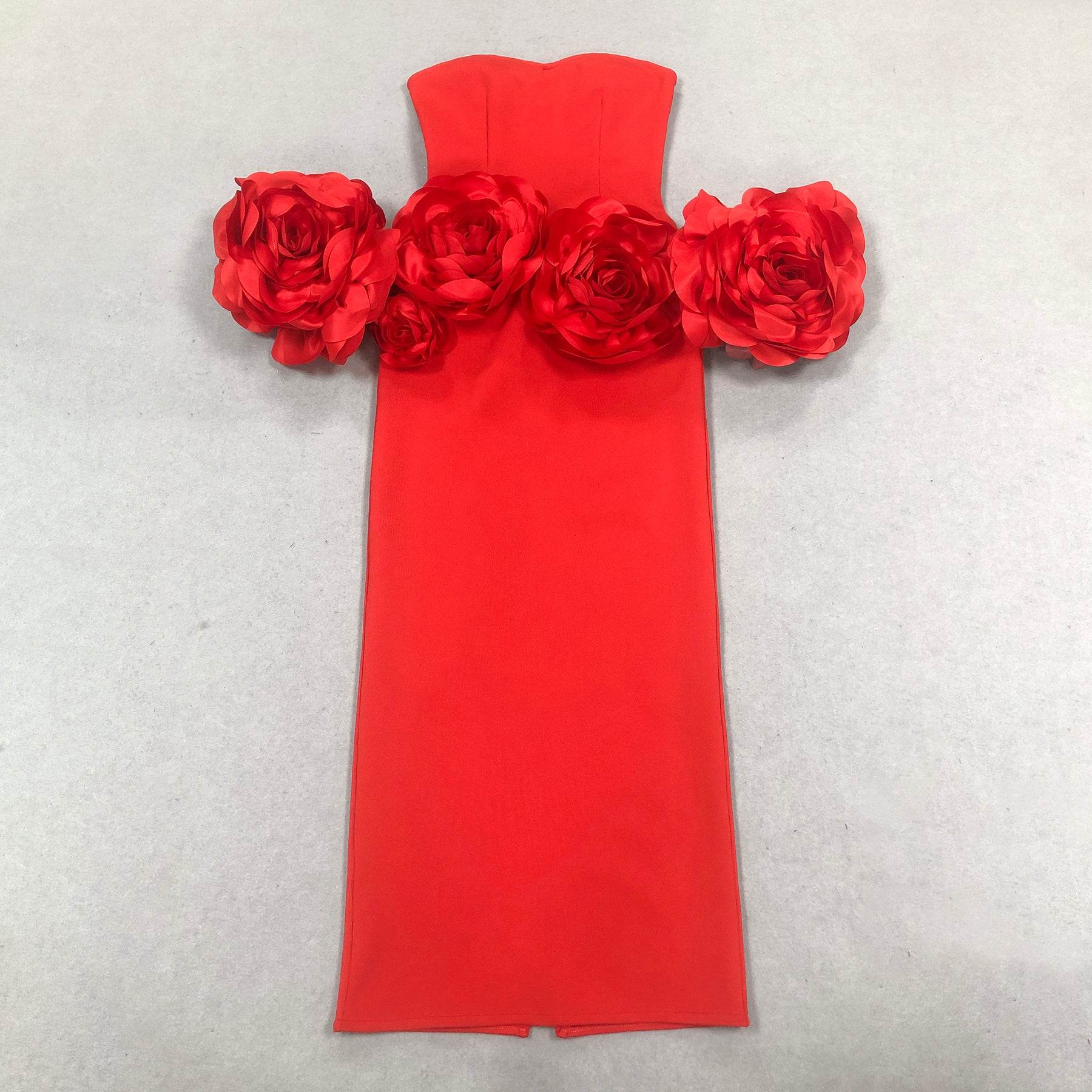 Jenner flower midi dress - REBECATHELABEL