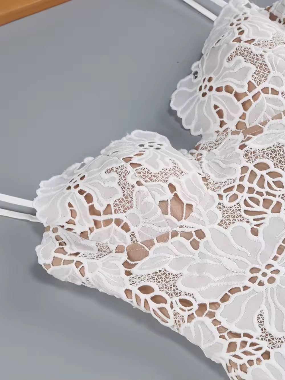 Spaghetti Strap Lace Long Dress