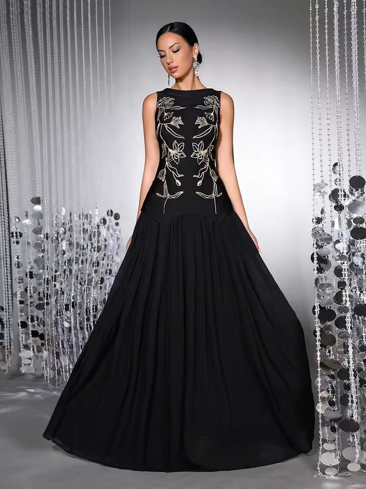 Ribbon Slim Fit 2-Piece Dress