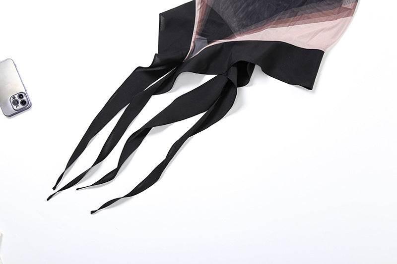 Sexy See through Slim-Fit Irregular Asymmetric Sleeveless Dress - REBECATHELABEL