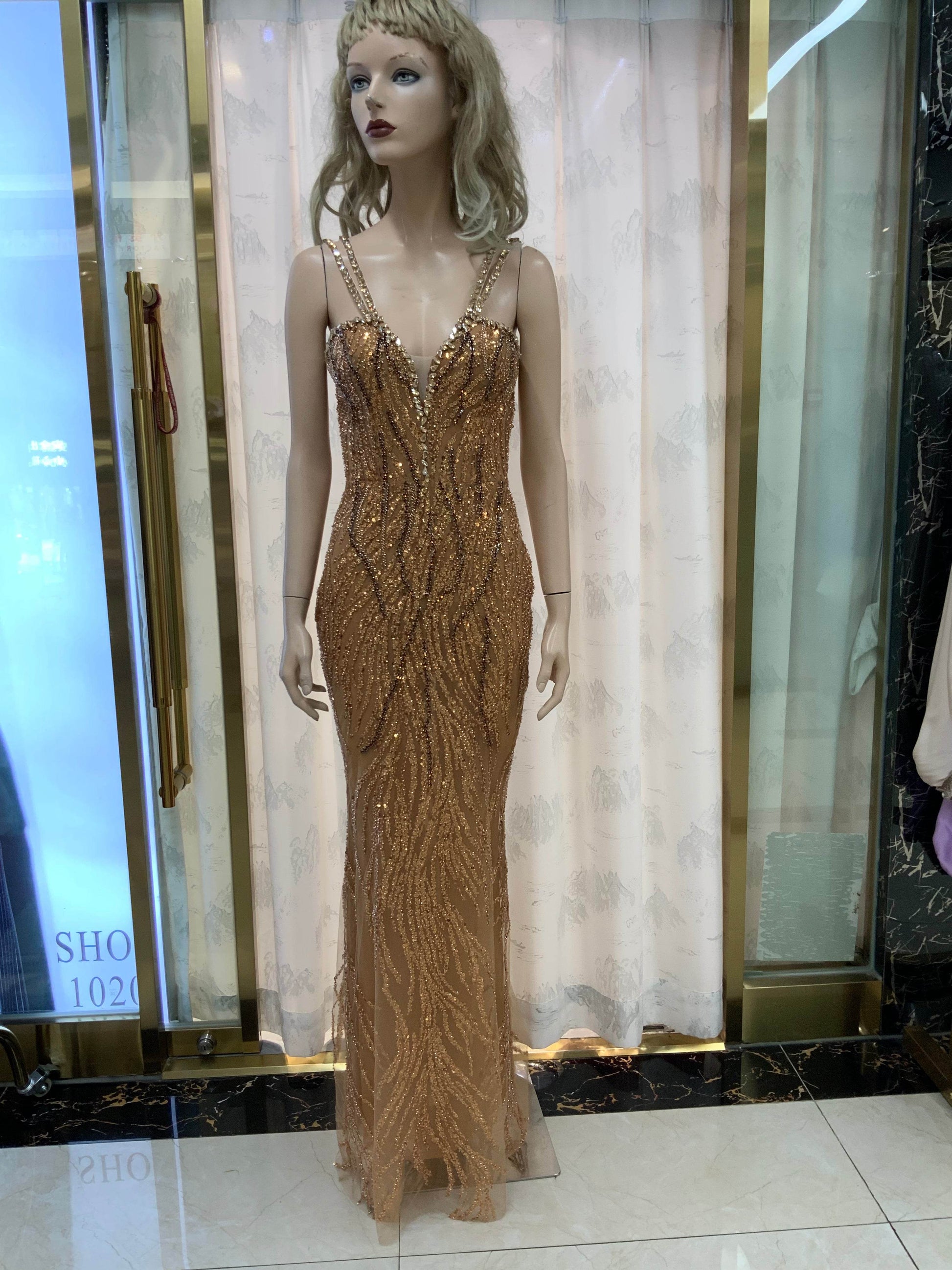 Weeding guest maxi dress - REBECATHELABEL