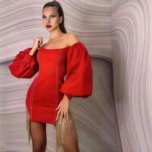 Feeling myself mini dress - REBECATHELABEL