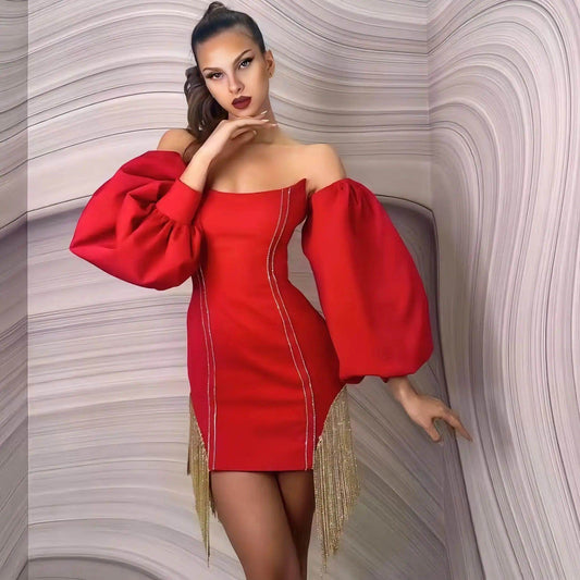 Feeling myself mini dress - REBECATHELABEL