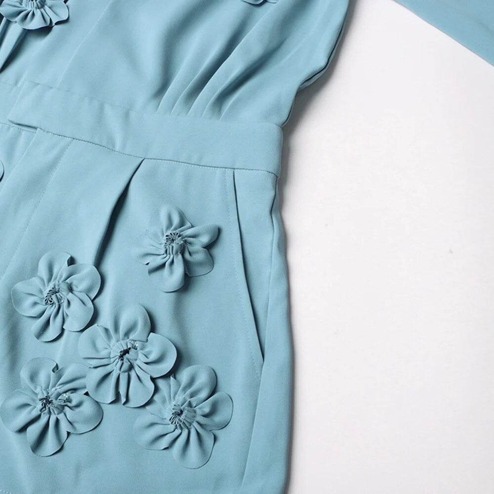 Flower Single Row Button set - REBECATHELABEL