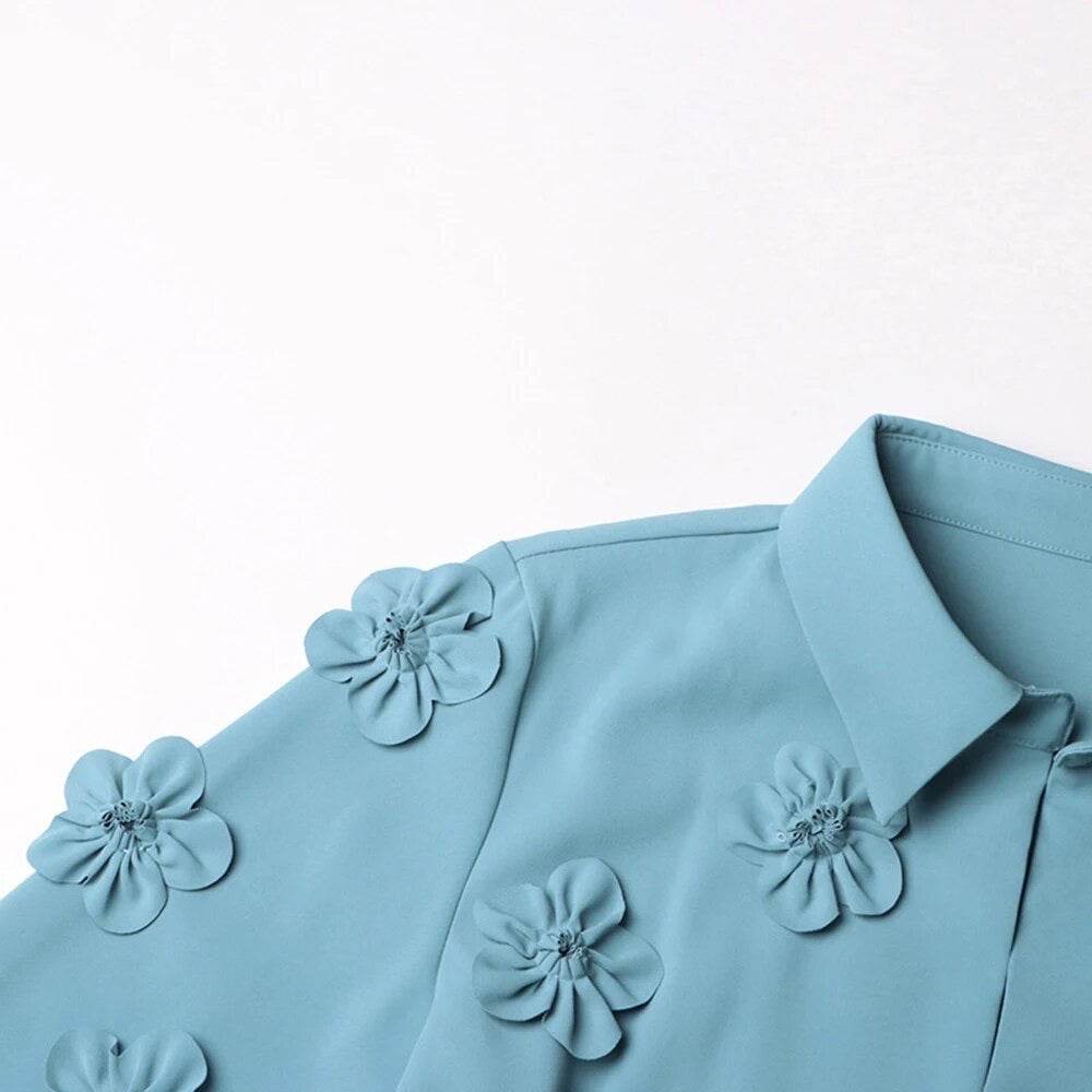 Flower Single Row Button set - REBECATHELABEL