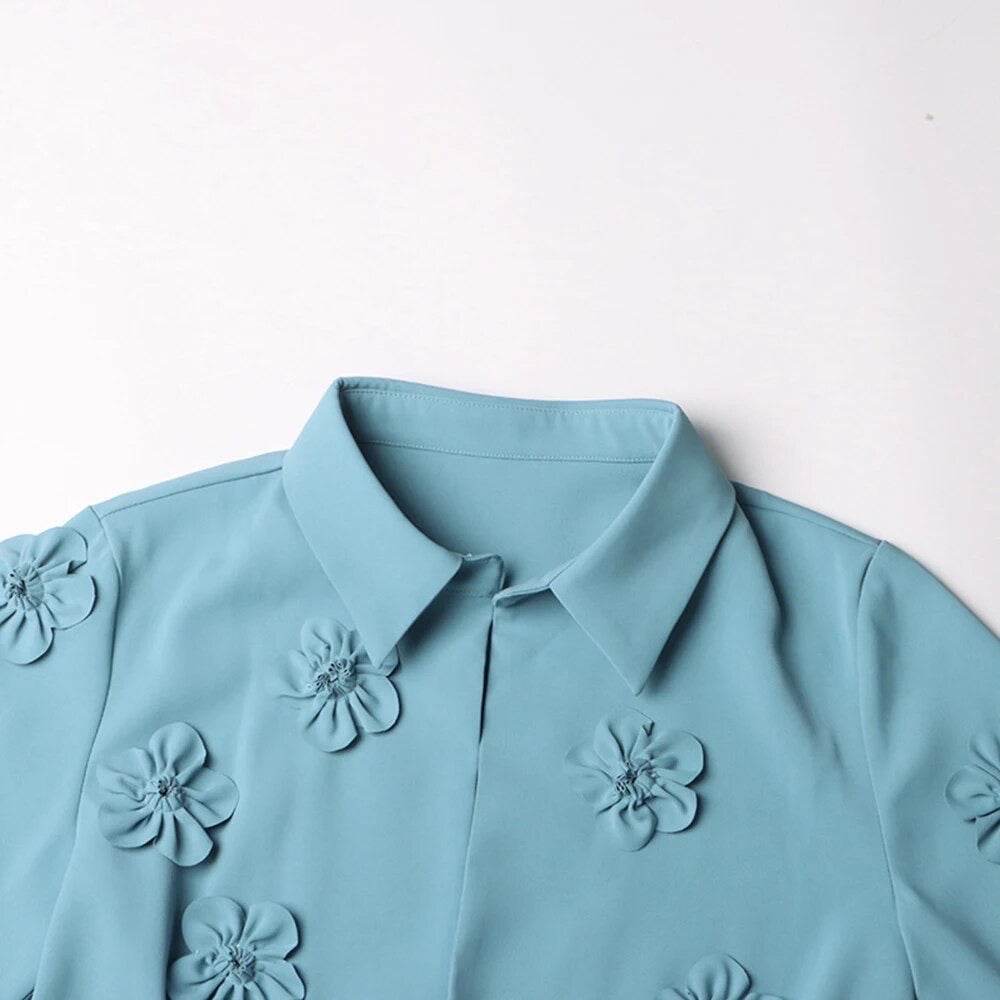 Flower Single Row Button set - REBECATHELABEL