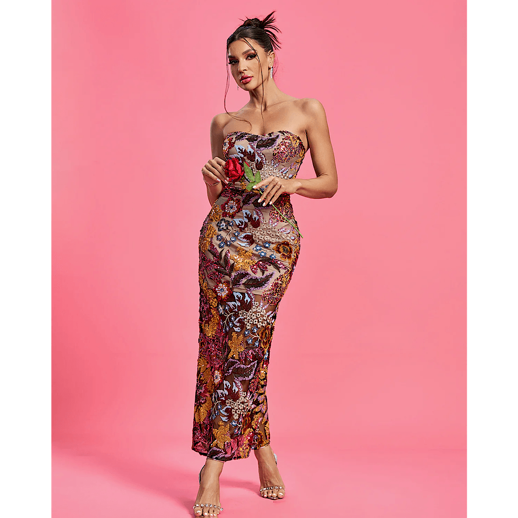 Happy hour maxi dress - REBECATHELABEL