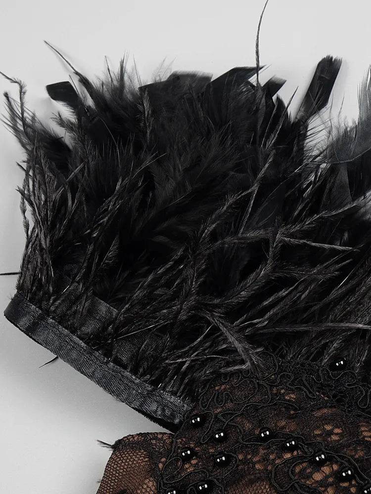 High Split Off The Shoulder Velvet Dress - REBECATHELABEL