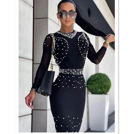 Janie pearl bodycon dress - REBECATHELABEL