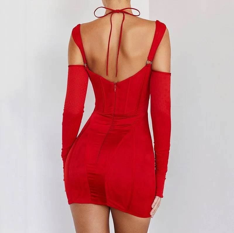 Kathelina mini dress - REBECATHELABEL