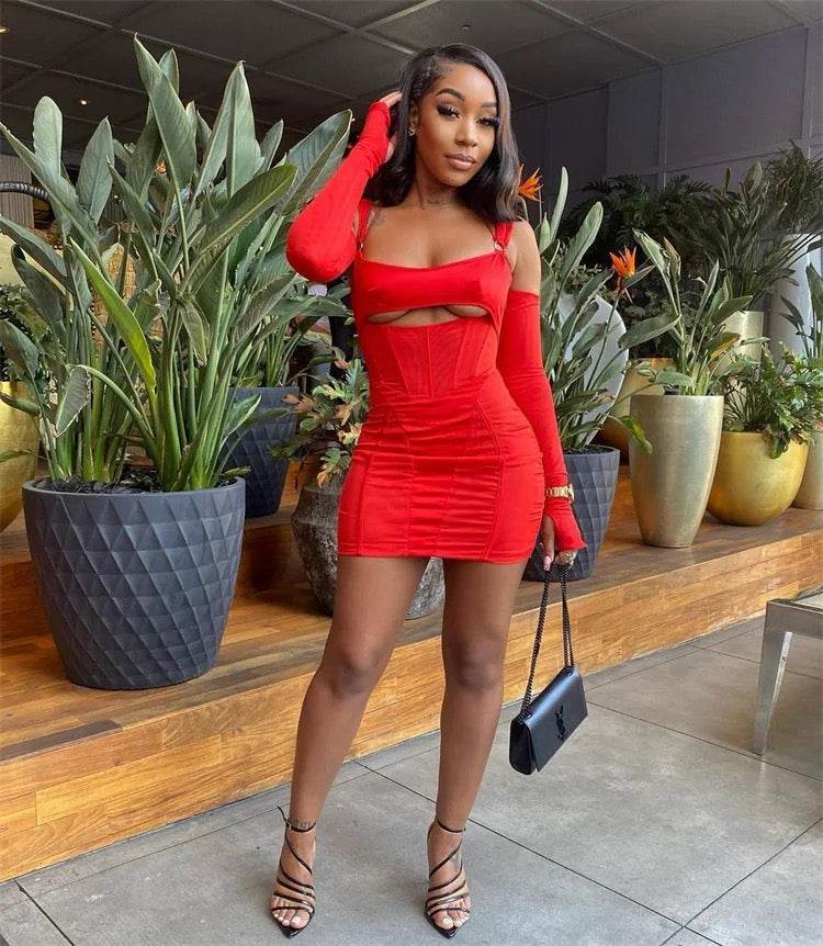 Kathelina mini dress - REBECATHELABEL