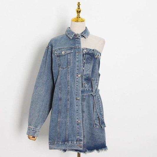 Kim denim dress - REBECATHELABEL