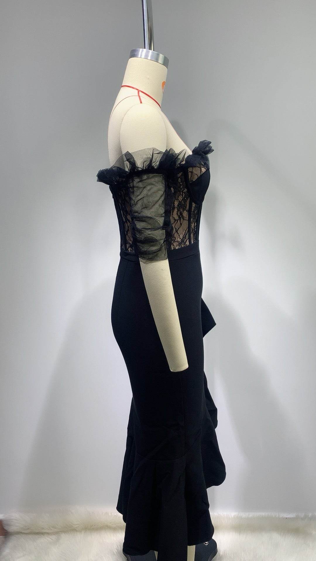 Kimmy off shoulder midi dress - REBECATHELABEL