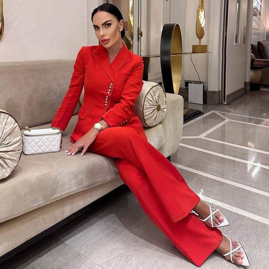 Klara flare pant set - REBECATHELABEL