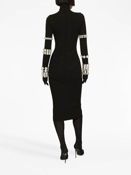 Kris diamond bodycon dress - REBECATHELABEL