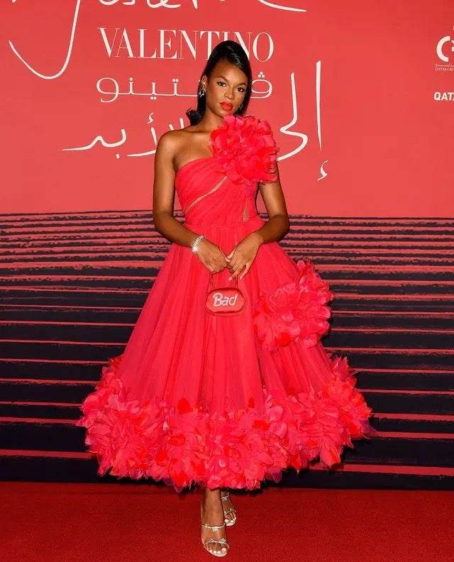 Layered Tulle Ball Evening Dress - REBECATHELABEL