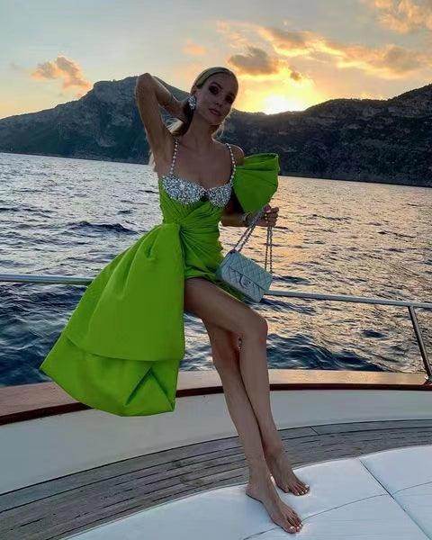 Liana gilter mini dress - REBECATHELABEL