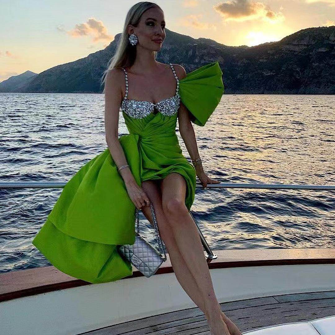 Liana gilter mini dress - REBECATHELABEL