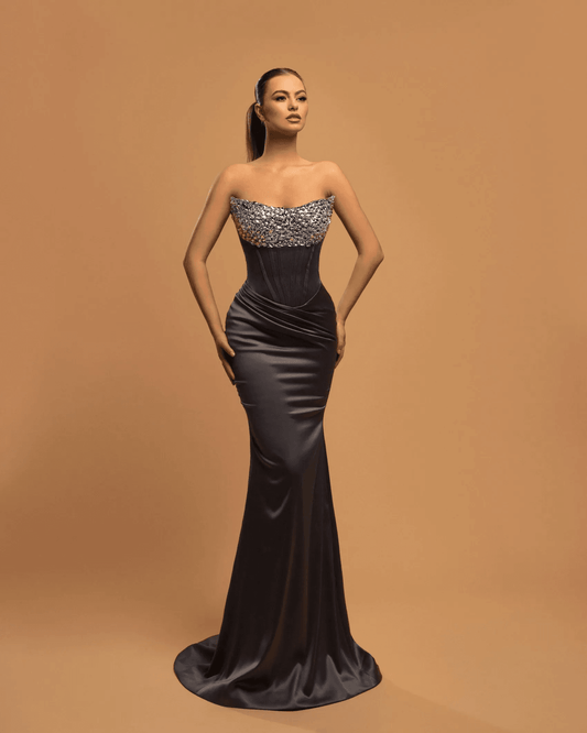 Lora floor length dress - REBECATHELABEL