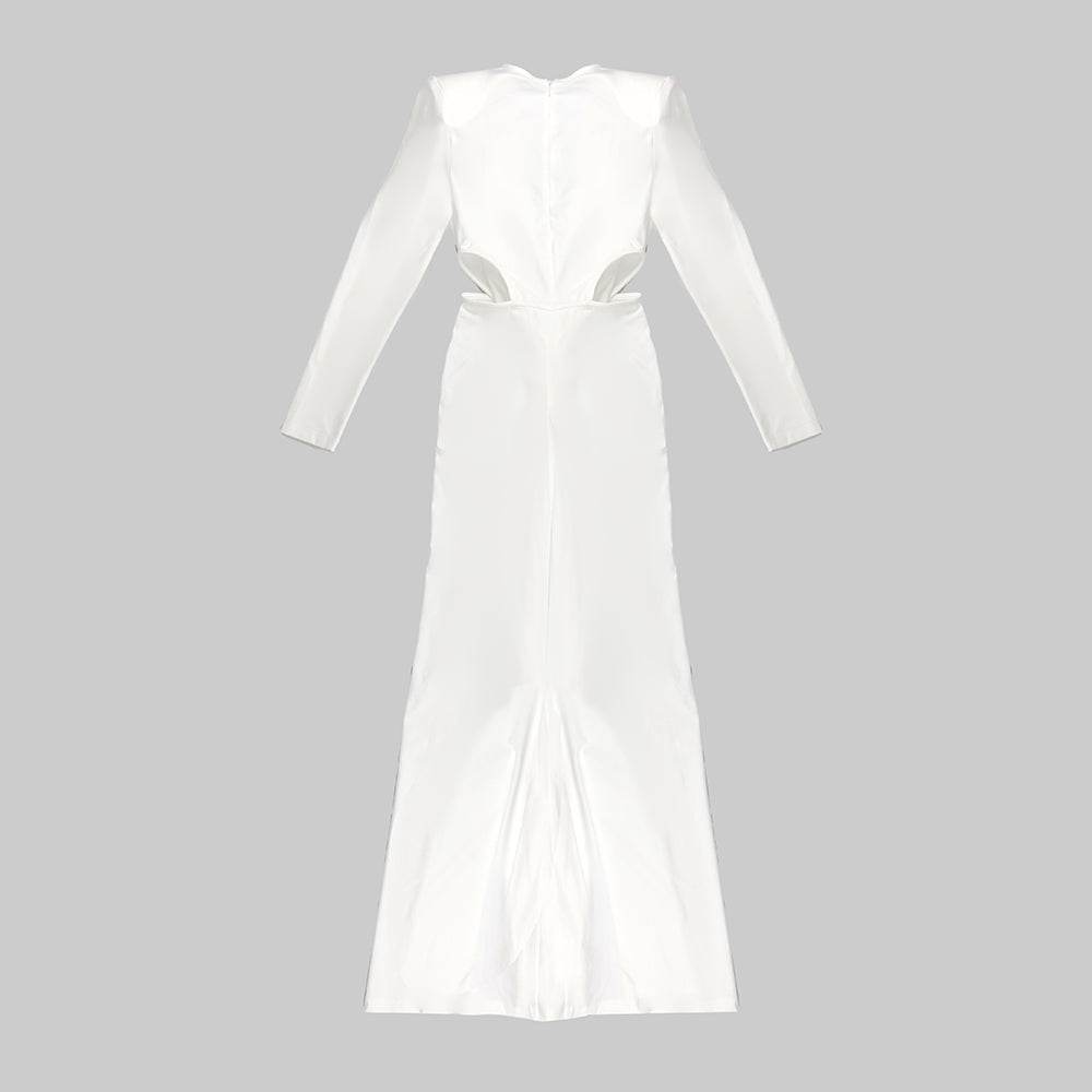 Lora high slit dress - REBECATHELABEL