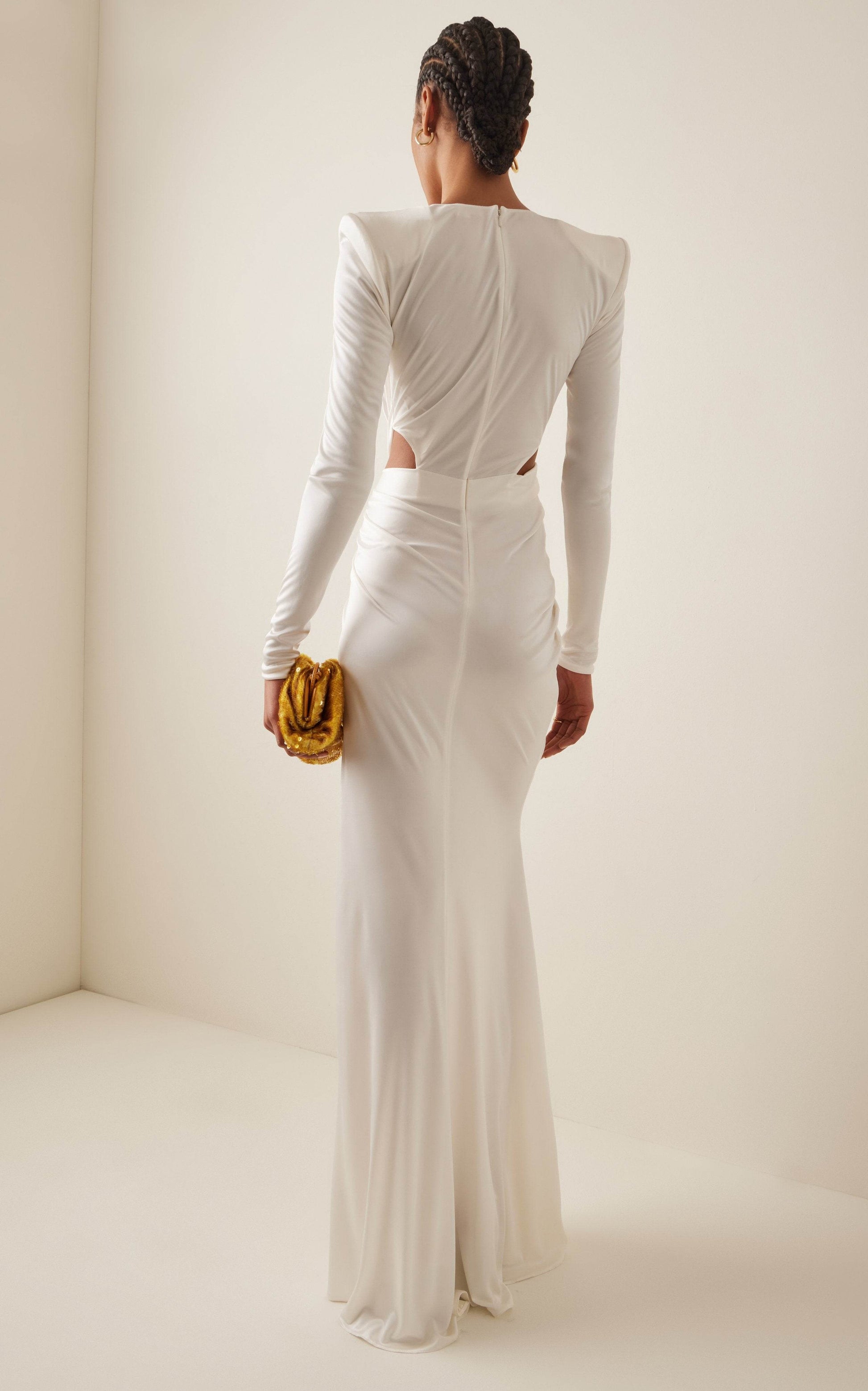 Lora high slit dress - REBECATHELABEL