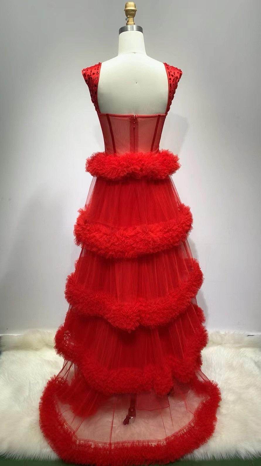 Lulu Evening Party Dress - REBECATHELABEL