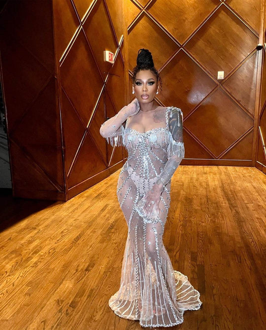 MOORE SEQUIN DRESS - REBECATHELABEL