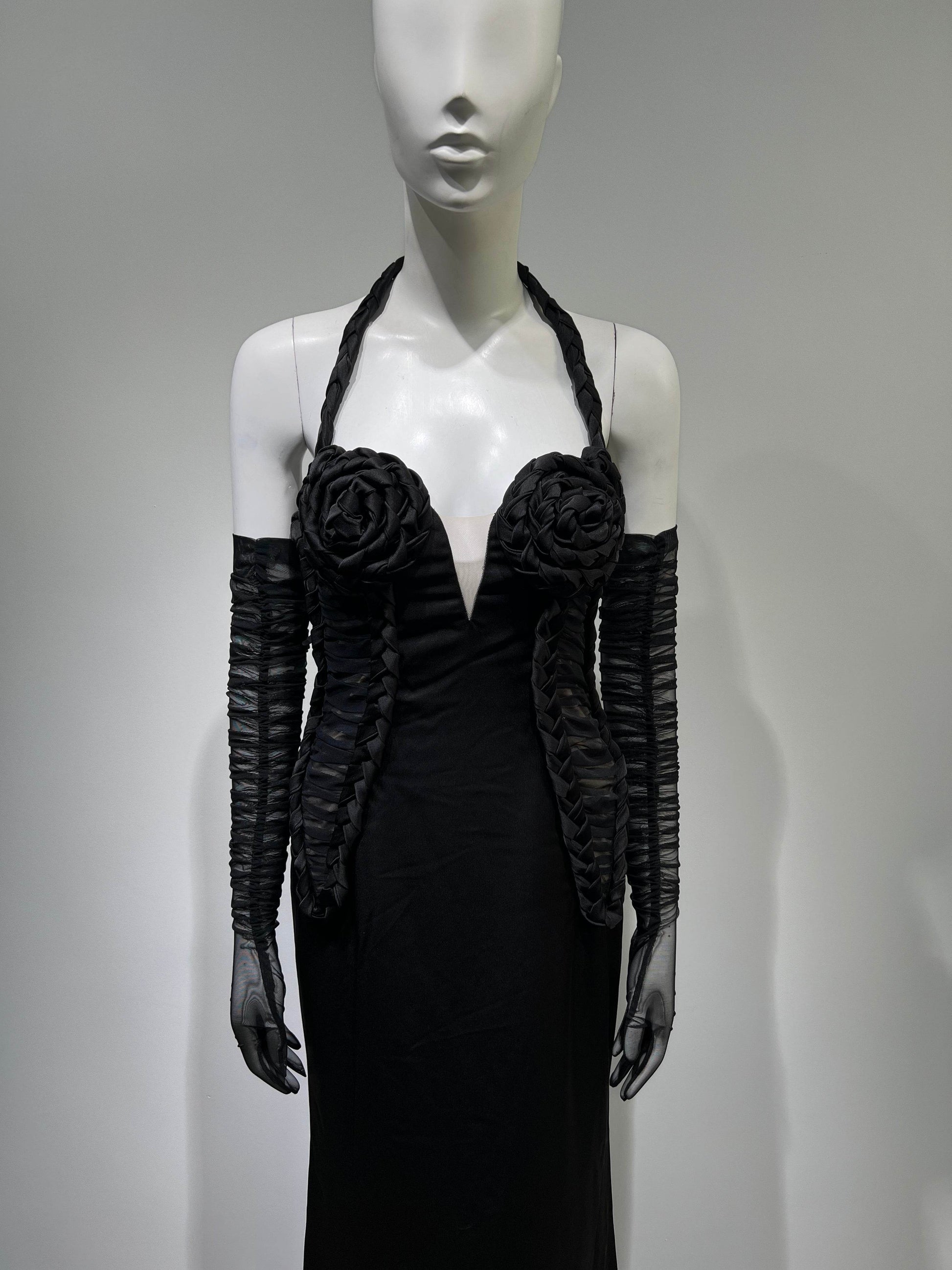 Make it better midi gloves dress - REBECATHELABEL