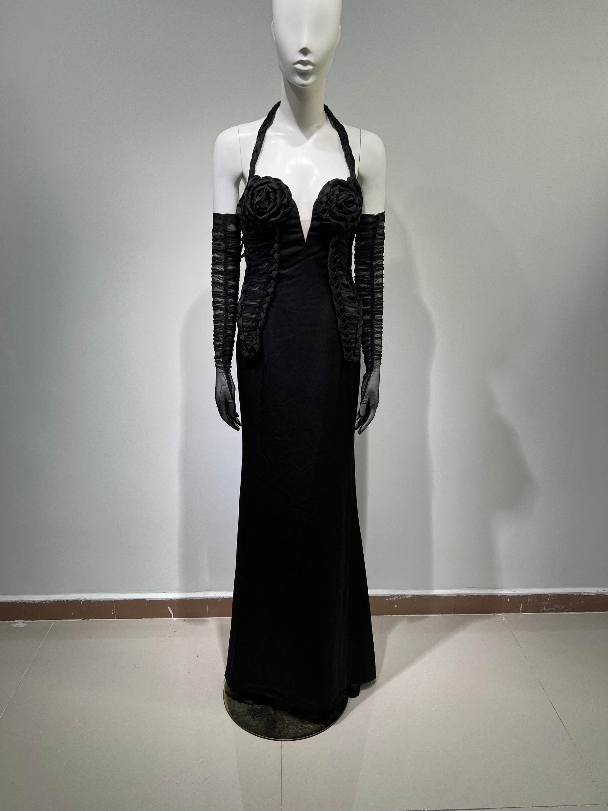 Make it better midi gloves dress - REBECATHELABEL