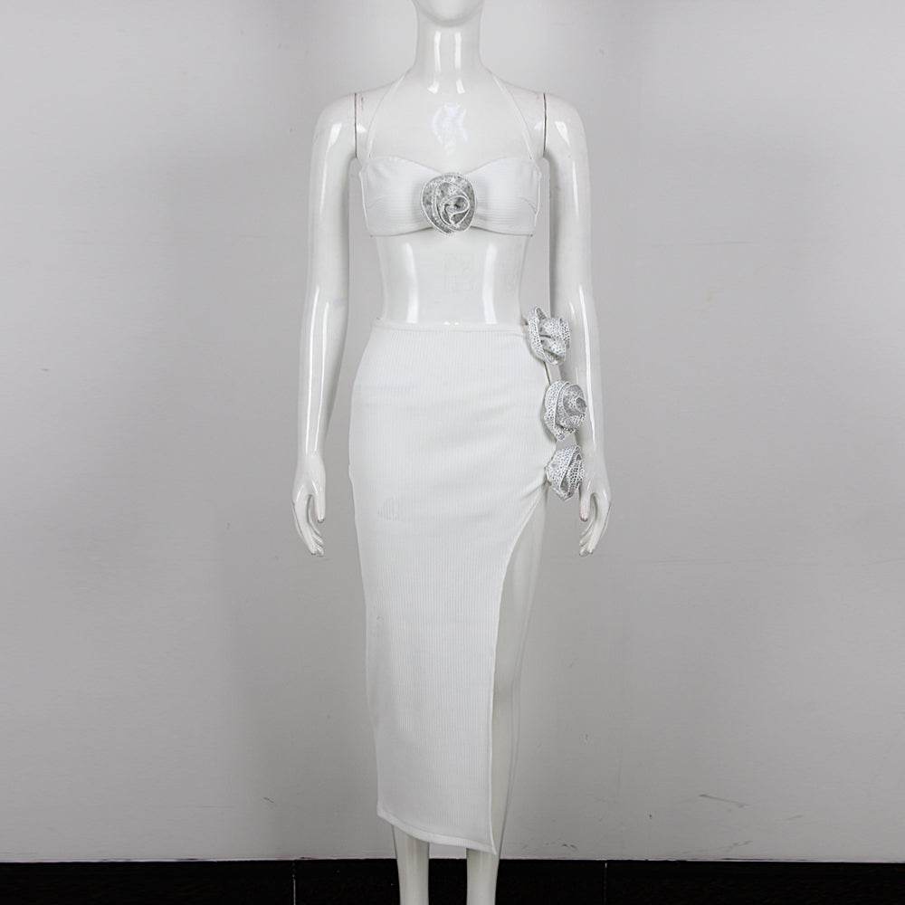 Milan flower skirt set - REBECATHELABEL